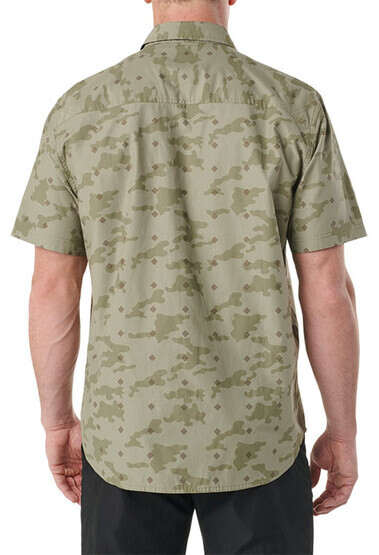 5.11 Crestline Camo Short Sleeve collared Shirt Python color